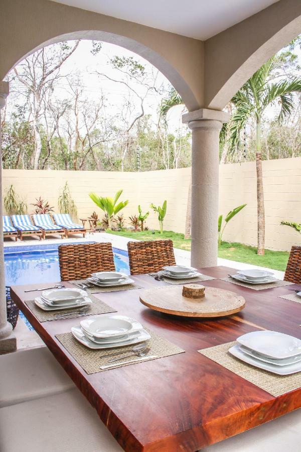 Tulum Stunning Villa For 10-Cabana-Private Pool-Parking Esterno foto