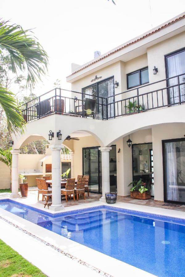 Tulum Stunning Villa For 10-Cabana-Private Pool-Parking Esterno foto